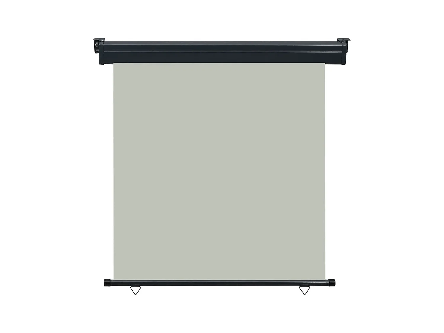 Auvent latéral de balcon 160x250 cm Gris FR11333