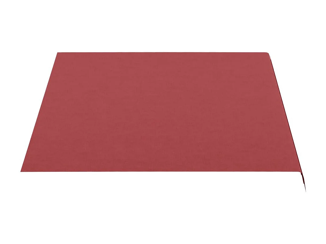 Tissu de remplacement pour auvent Bordeaux rouge 3,5x2,5 m FR75661