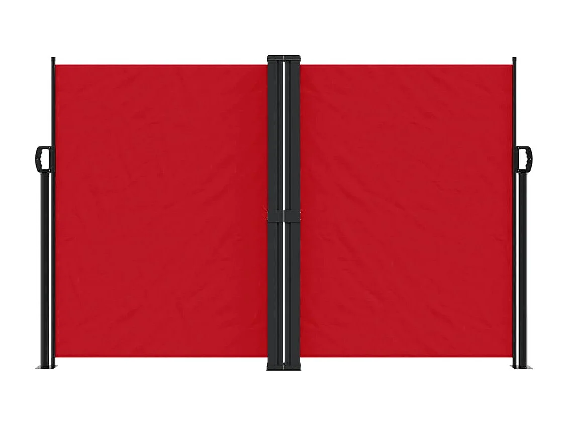 Toldo lateral retráctil rojo 160x1200 cm ES201665