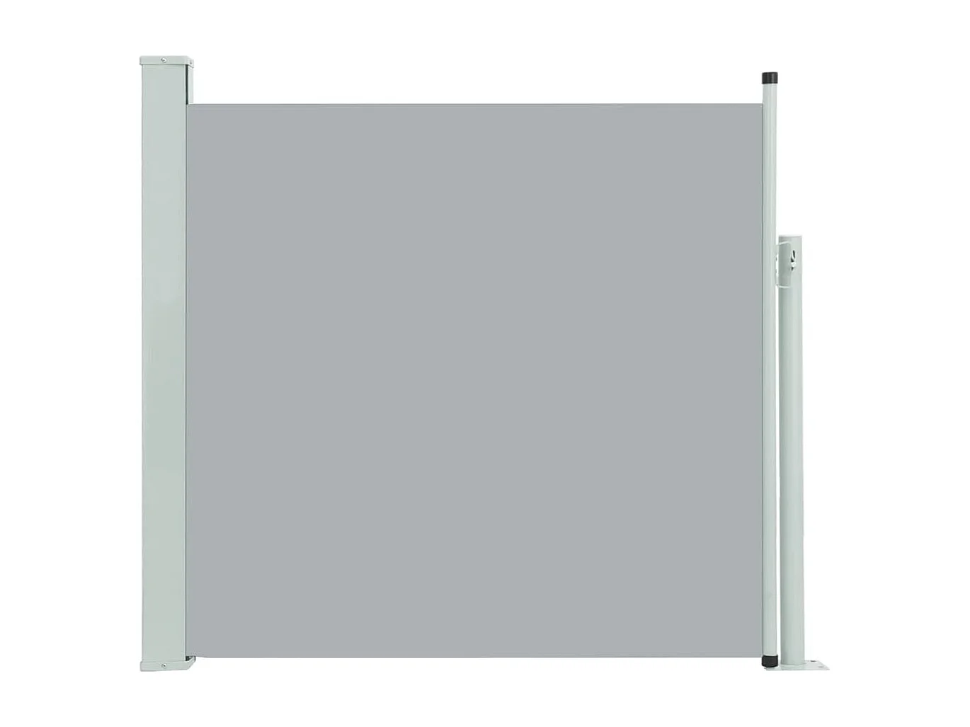 Tuinscherm uittrekbaar 170x300 cm grijs BE560302