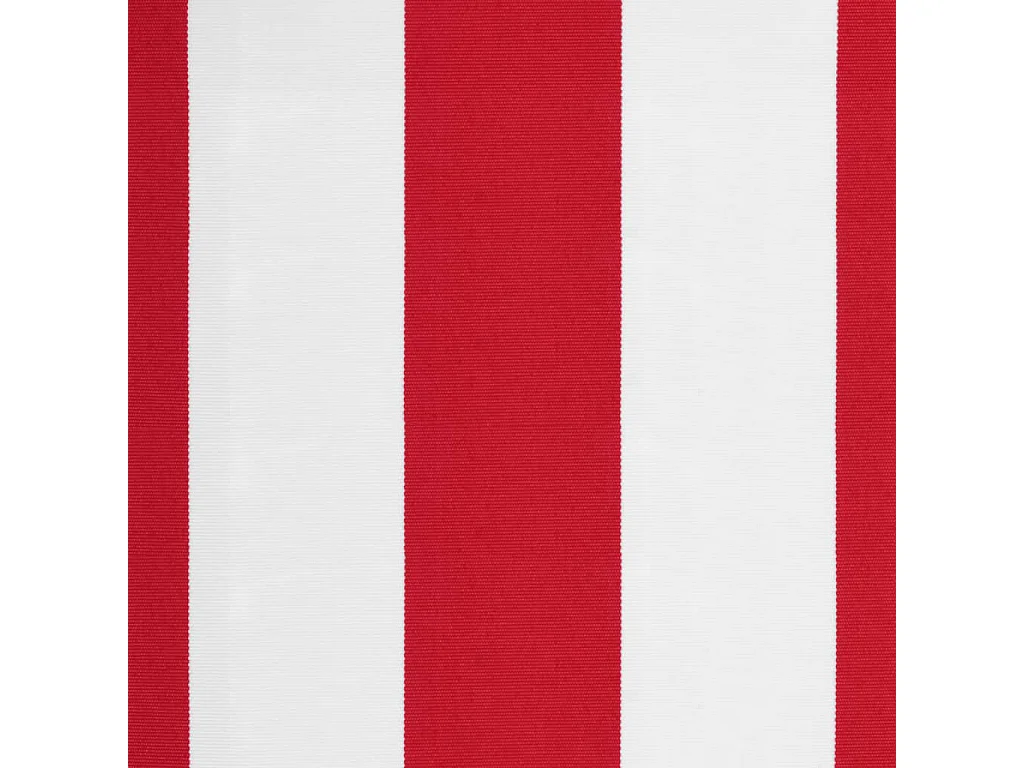 Vervangingsdoek voor luifelrok gestreept 5 m rood en wit BE520468
