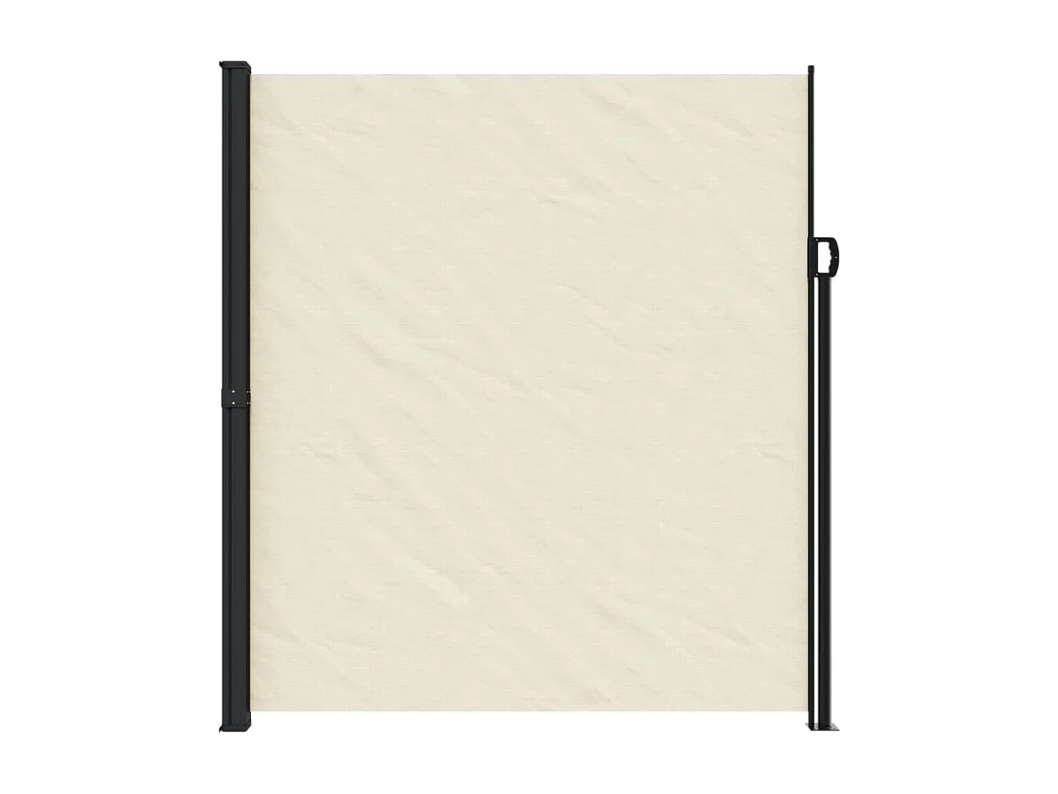 Toldo lateral retráctil crema 220x300 cm ES533419