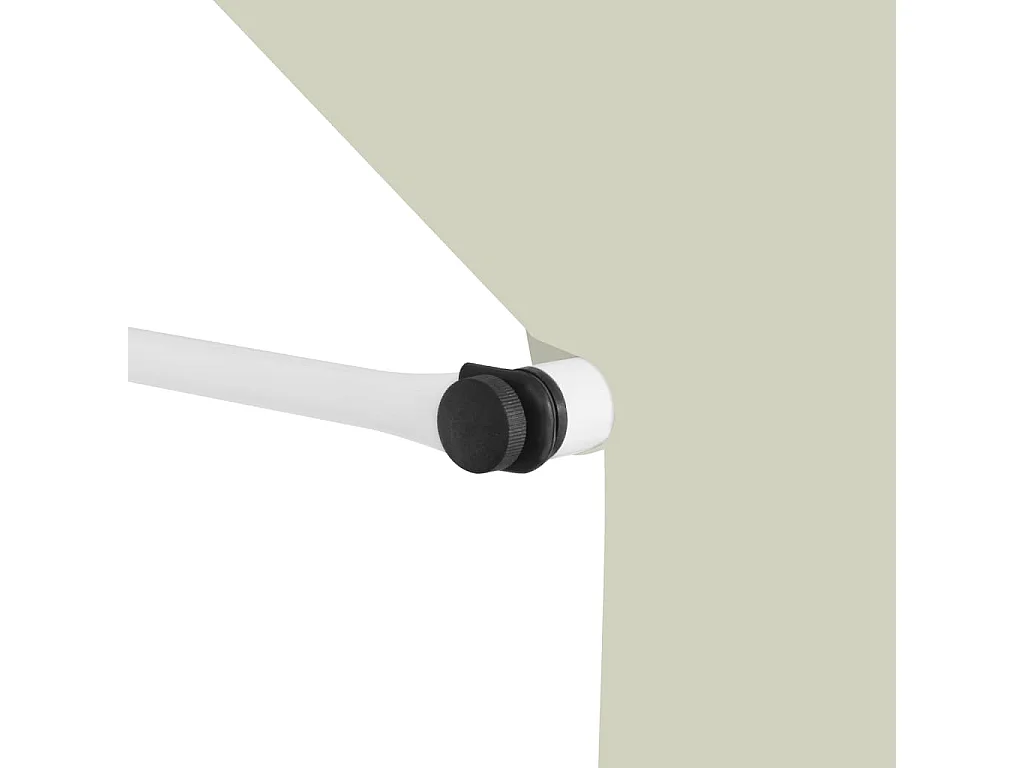 Auvent manuel rétractable 100 cm Crème FR48611