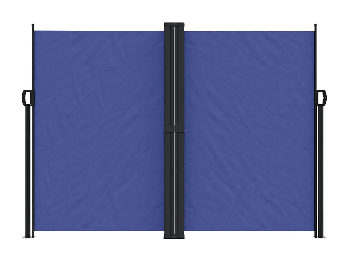 Windscherm uittrekbaar 180x1200 cm blauw BE764990