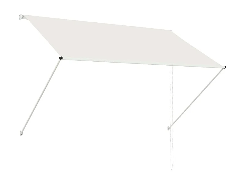 Luifel uittrekbaar 200x150 cm crème BE289498