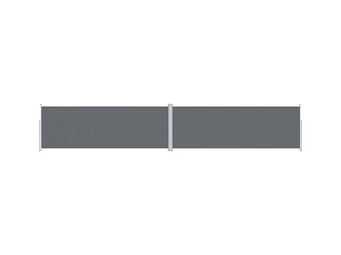 Auvent latéral rétractable Anthracite 220x1200 cm FR13967