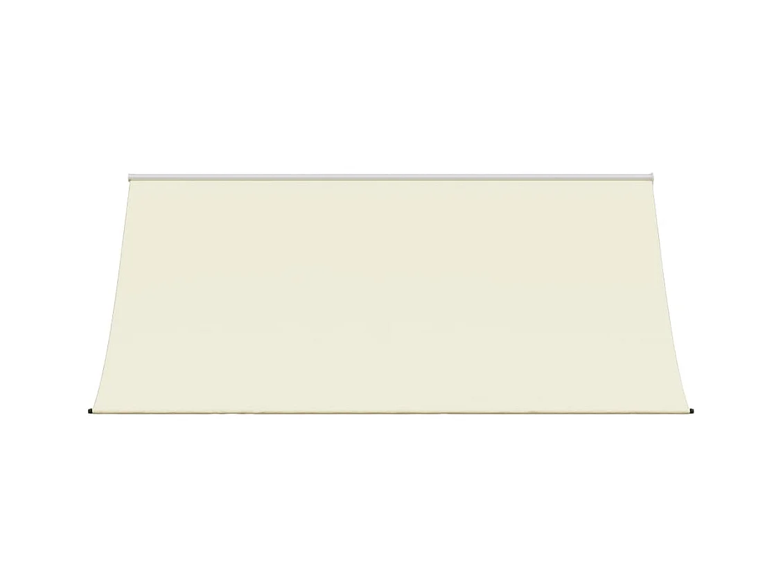 Auvent rétractable crème 300x150 m tissu et acier FR29361
