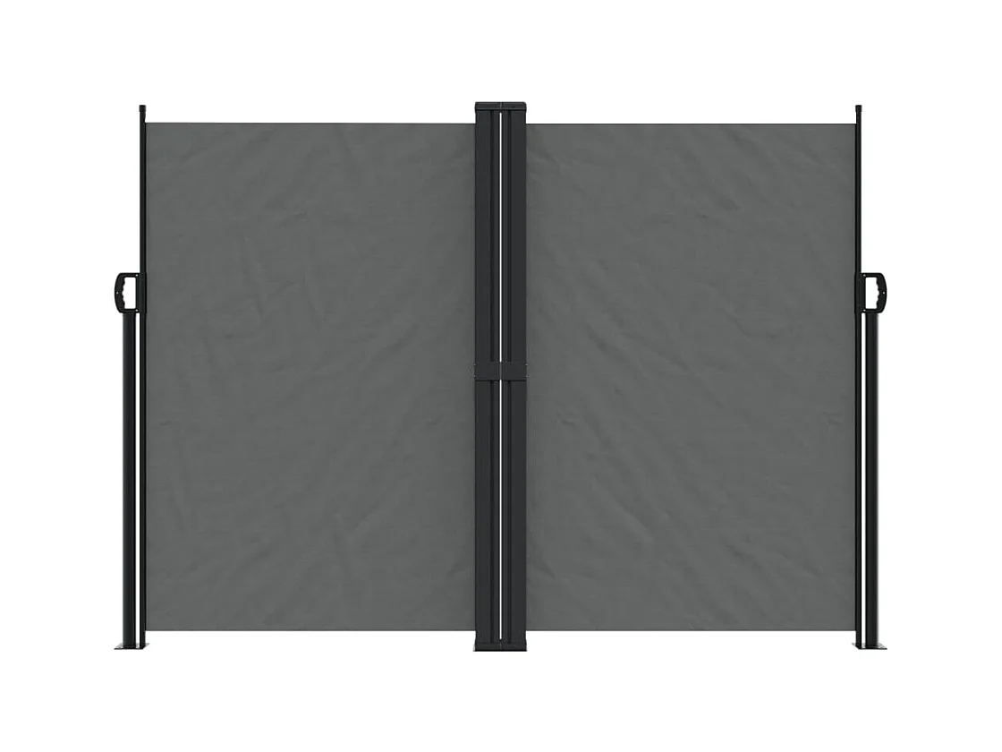 Auvent latéral rétractable Anthracite 180x1200 cm FR33059