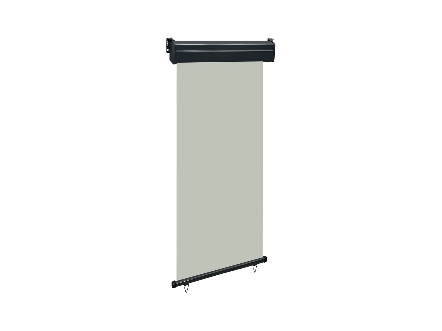 Auvent latéral de balcon 105x250 cm Gris FR91423