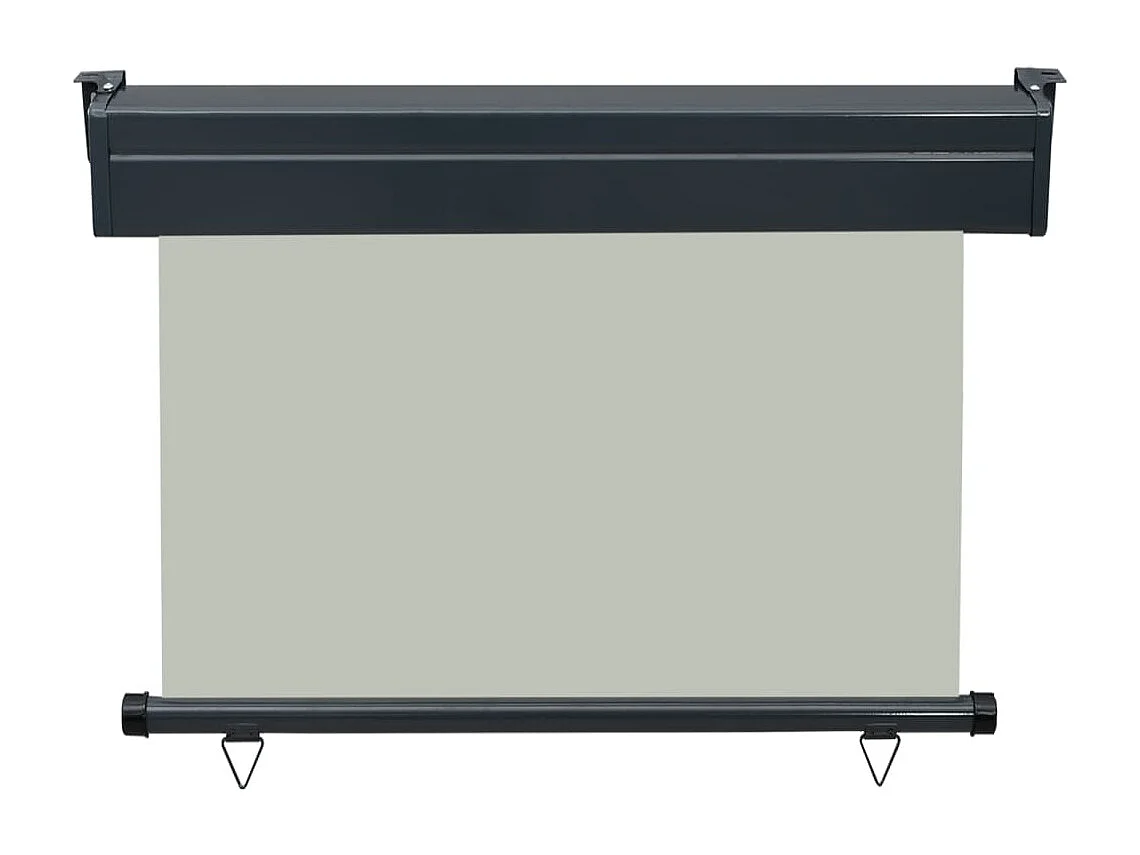 Toldo lateral de balcón gris 105x250 cm ES570223