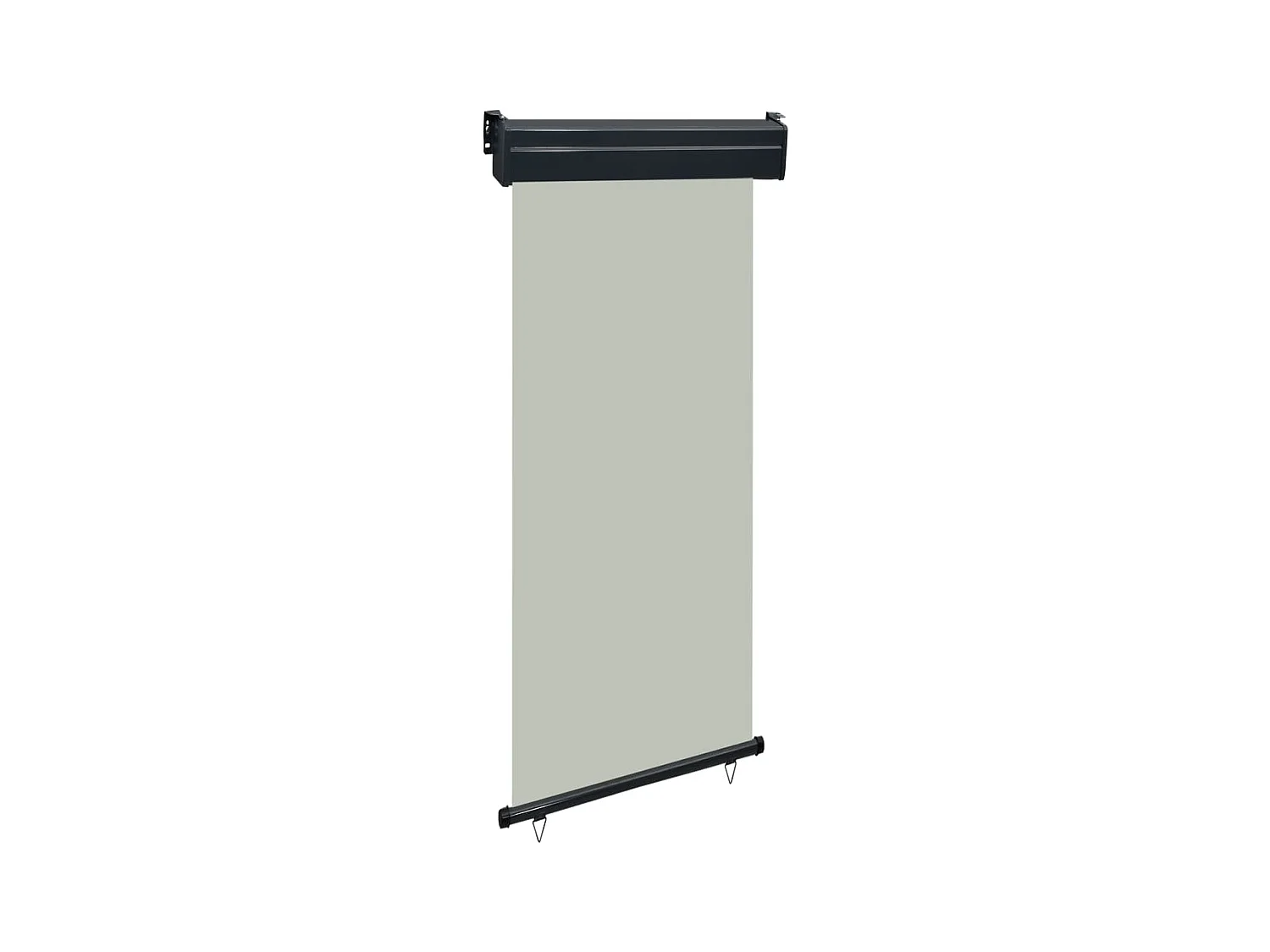 Auvent latéral de balcon 85x250 cm Gris FR21884