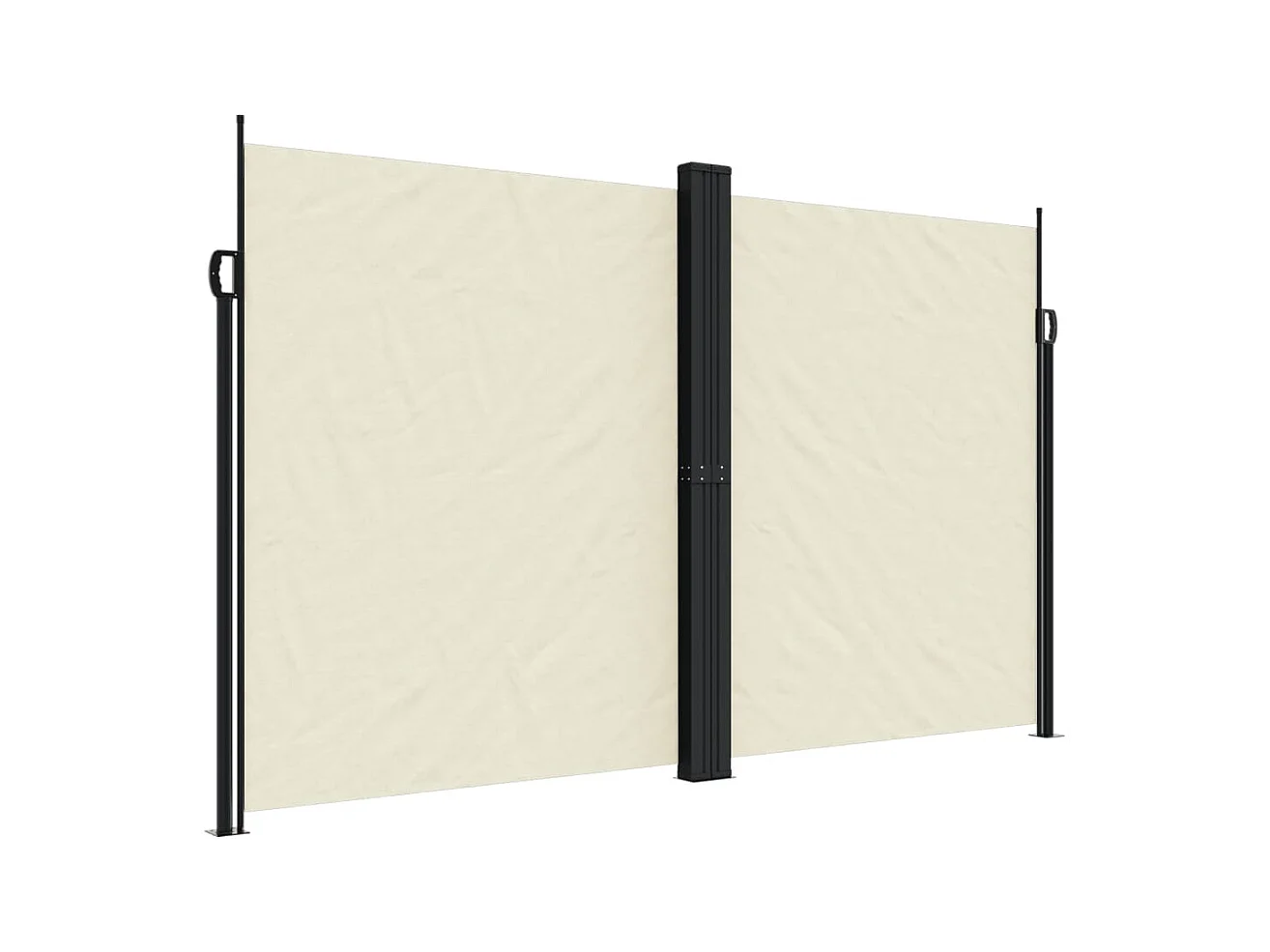 Auvent latéral rétractable Crème 200x1200 cm FR67743