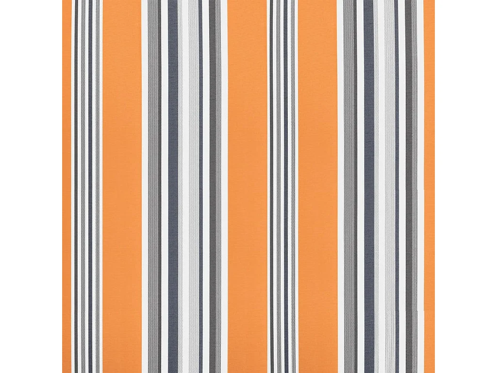Tissu de remplacement de cantonnière d’auvent multicolore 4 m FR45051