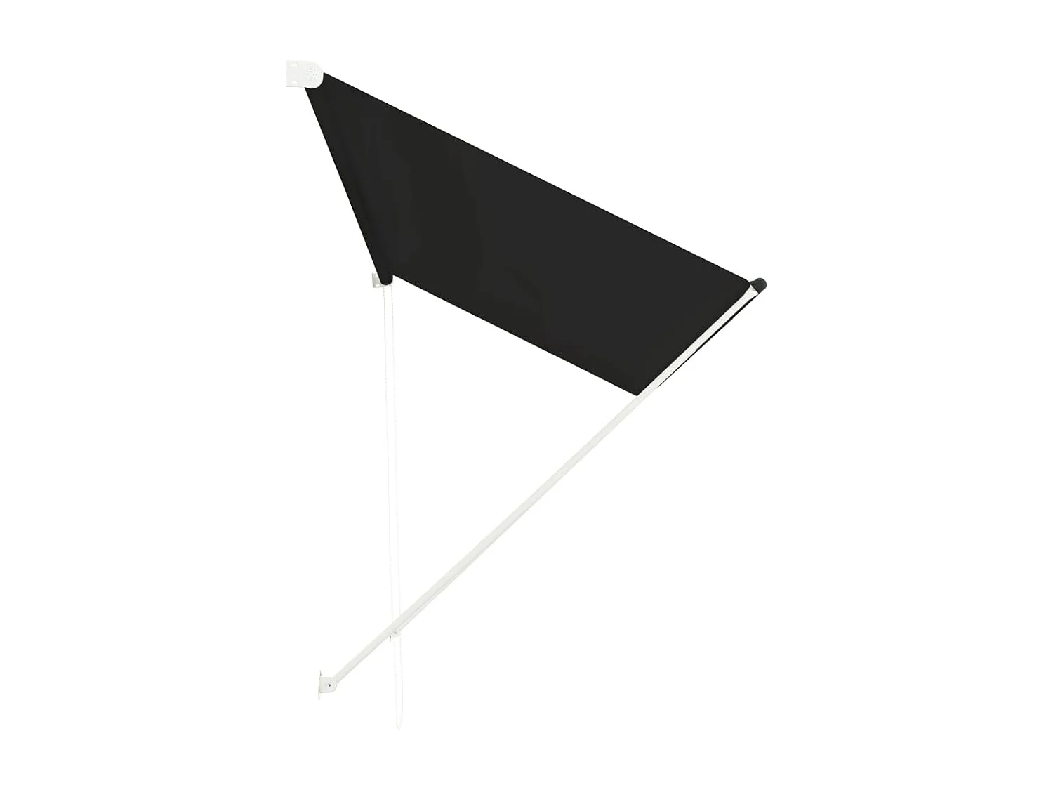 Toldo retráctil 300x150 cm gris antracita ES115019