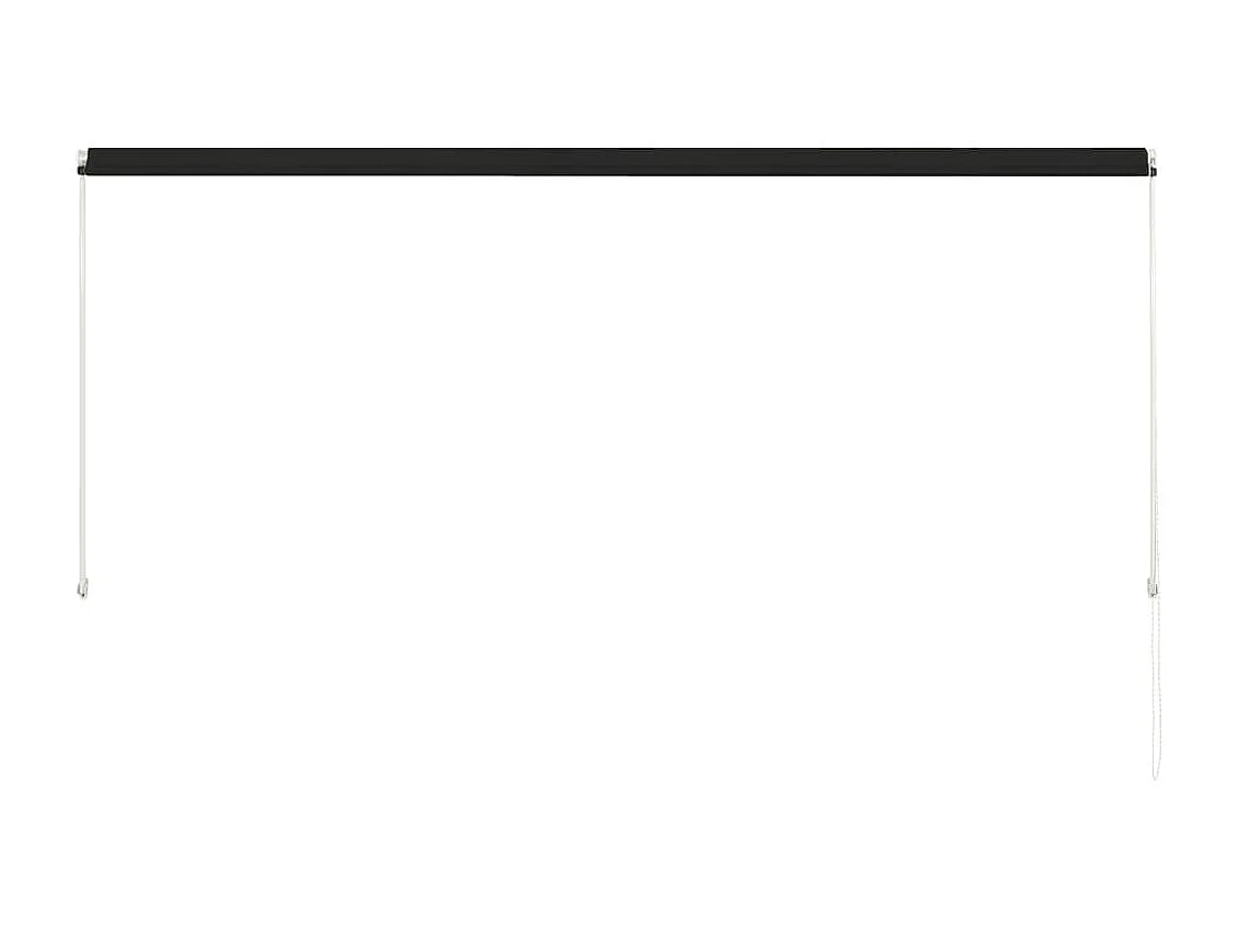 Toldo retráctil 300x150 cm gris antracita ES115019