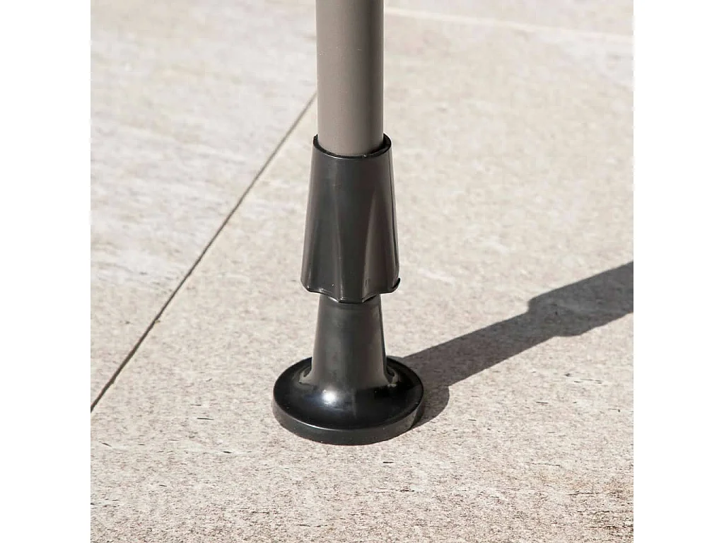 Auvent mobile 200x120 cm Gris FR75249