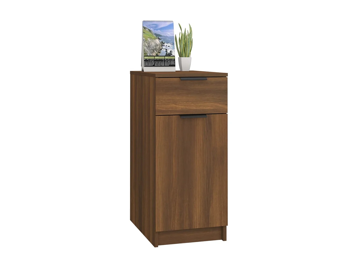Armoire de bureau Chêne Marron 33,5x50x75 cm Bois d'ingénierie FR98638