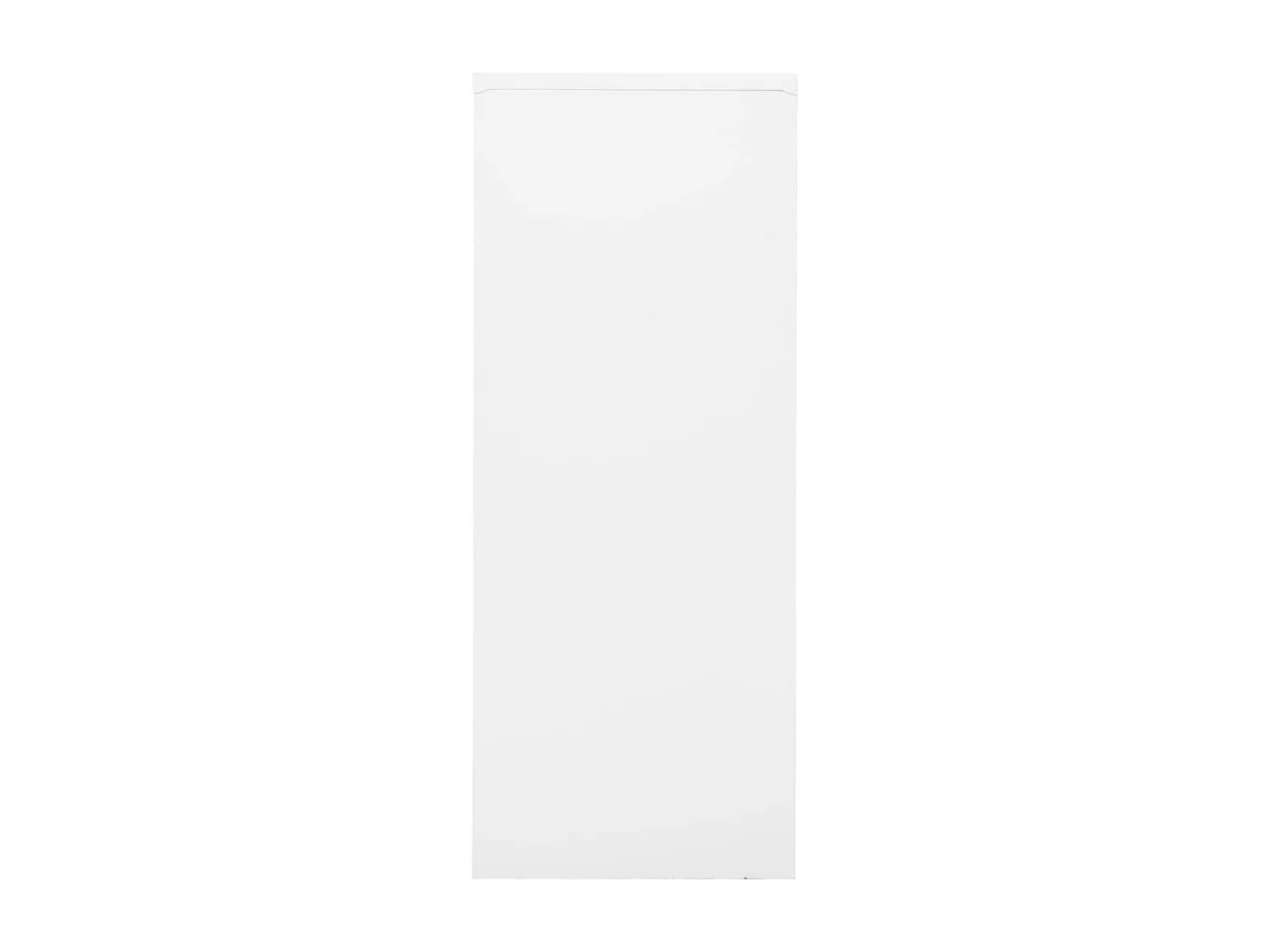 Armoire de bureau Blanc 90x40x102 cm Acier FR48896