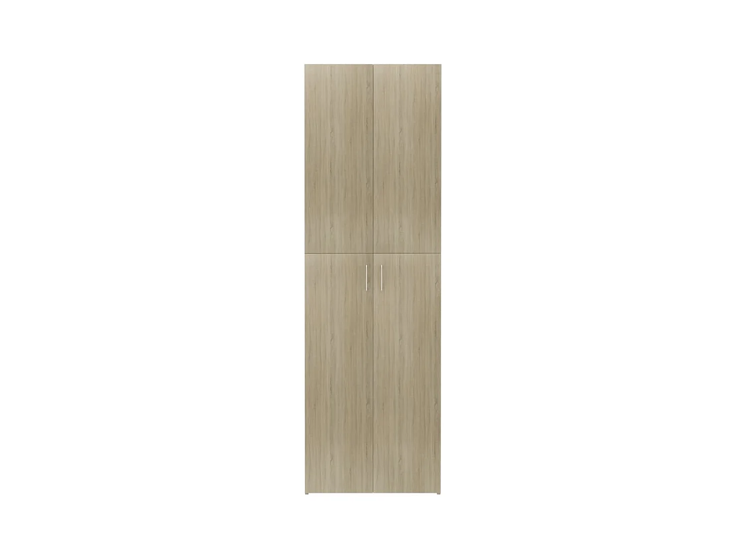 Armoire de bureau Chêne sonoma 60x32x190 cm Bois d'ingénierie FR11381