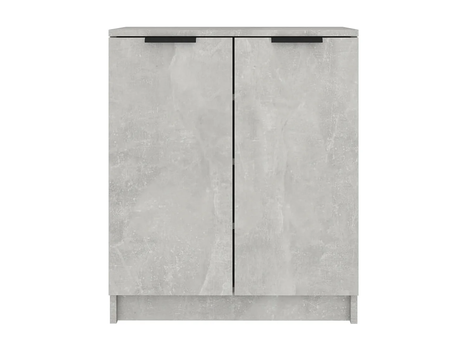 Schoenenkast 59x35x70 cm bewerkt hout betongrijs BE193187