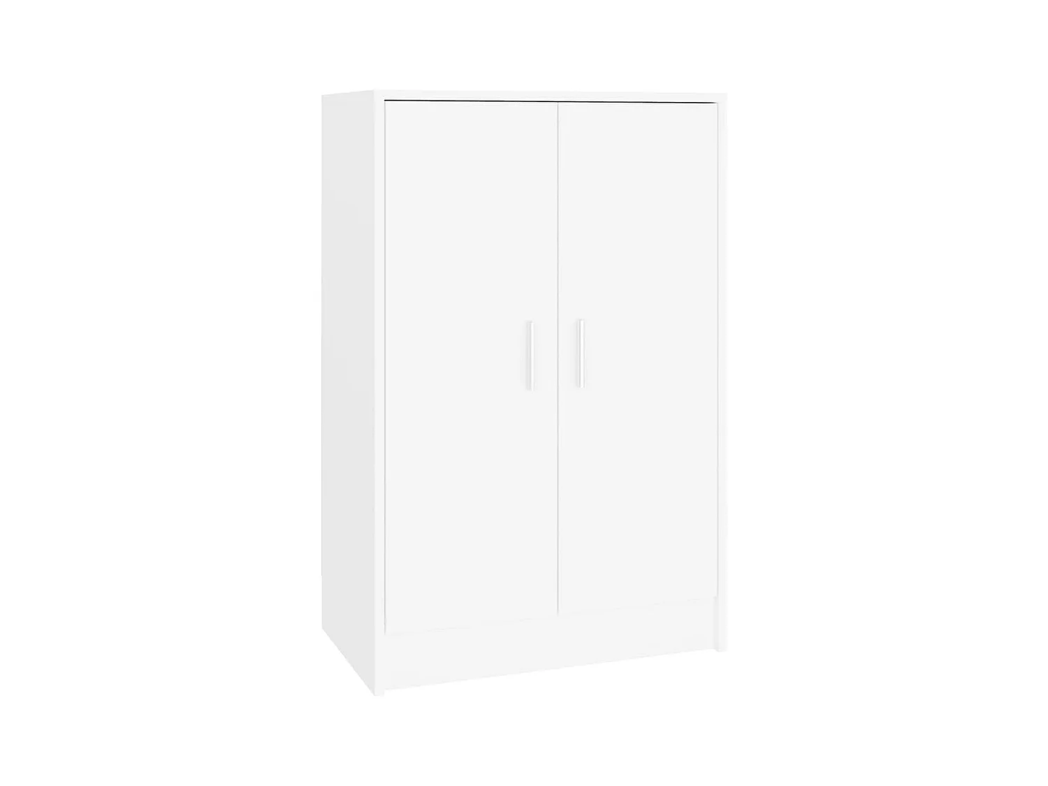 Meuble à chaussures Blanc 60x35x92 cm Bois d’ingénierie FR74648