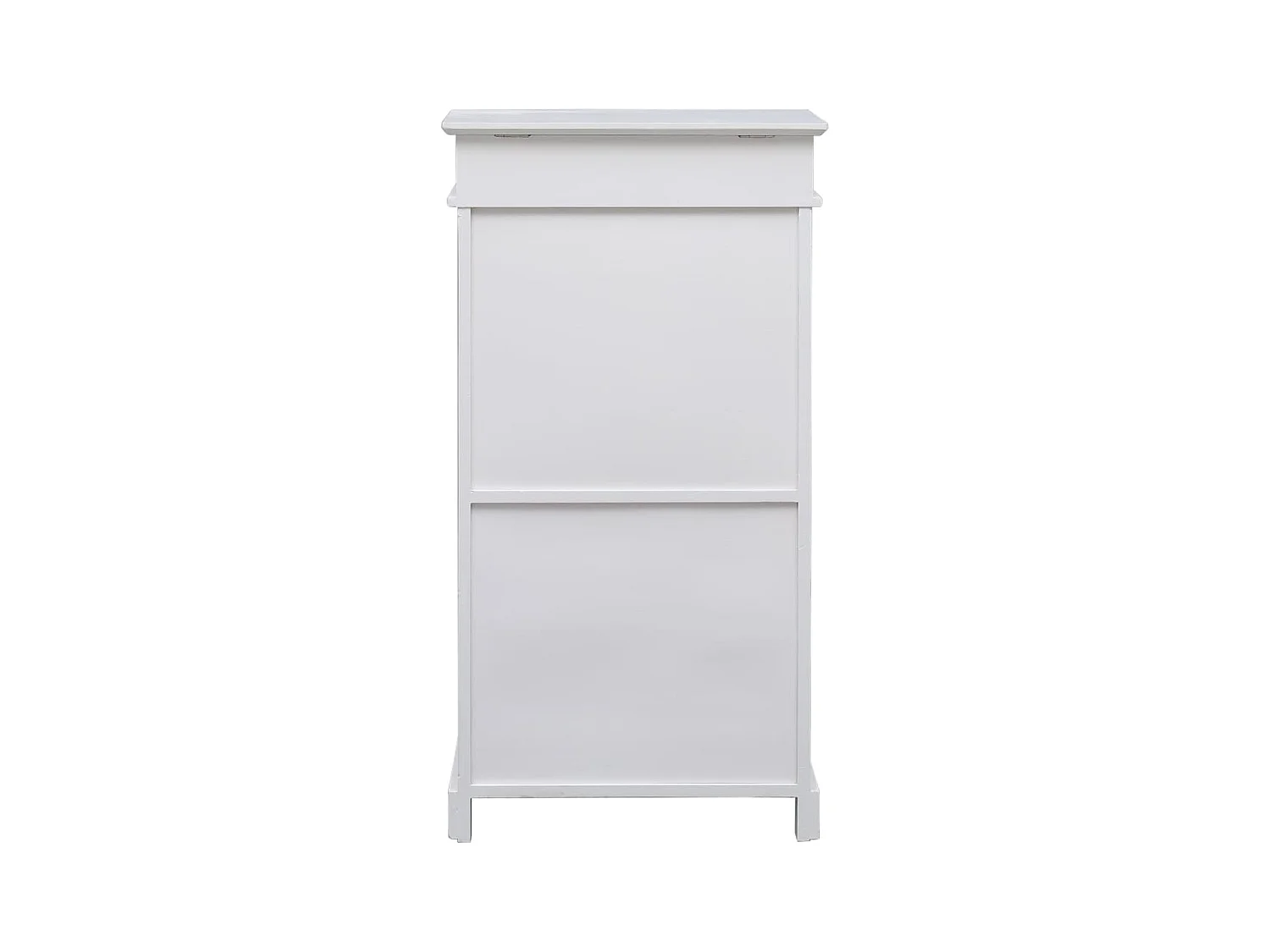 Meuble à chaussures Blanc 50 x 28 x 98 cm Bois de Paulownia FR60092