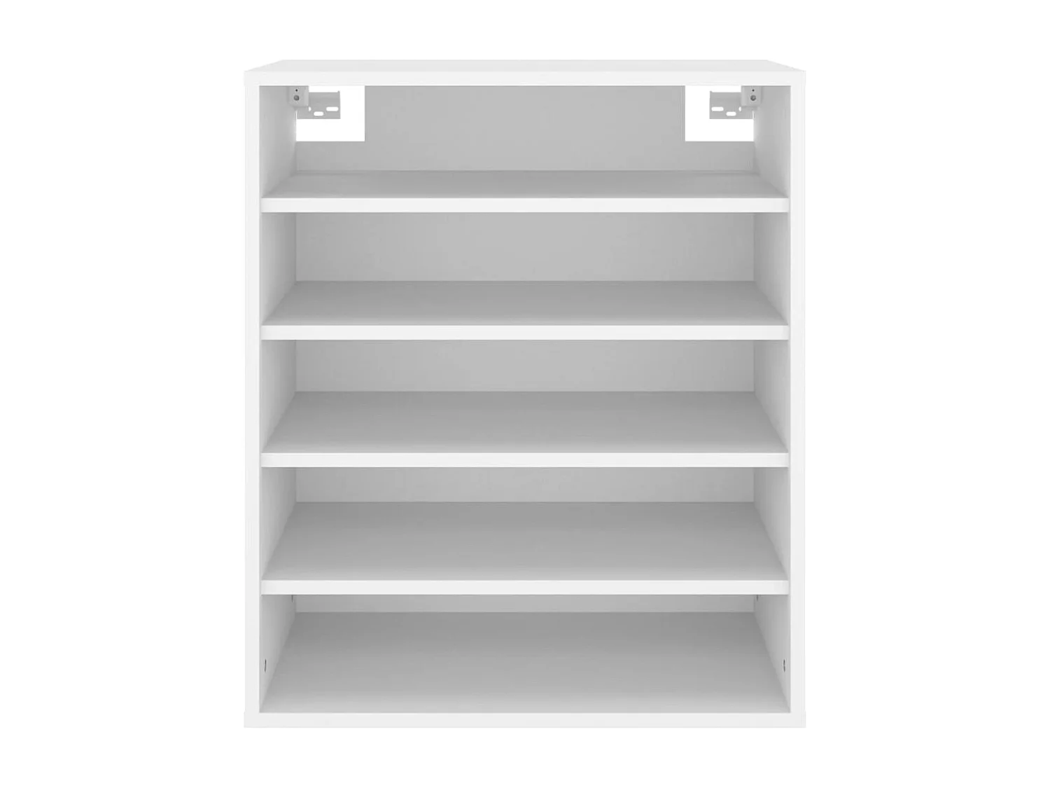 Meuble à chaussures Blanc 60x35x70 cm Bois d’ingénierie FR36767