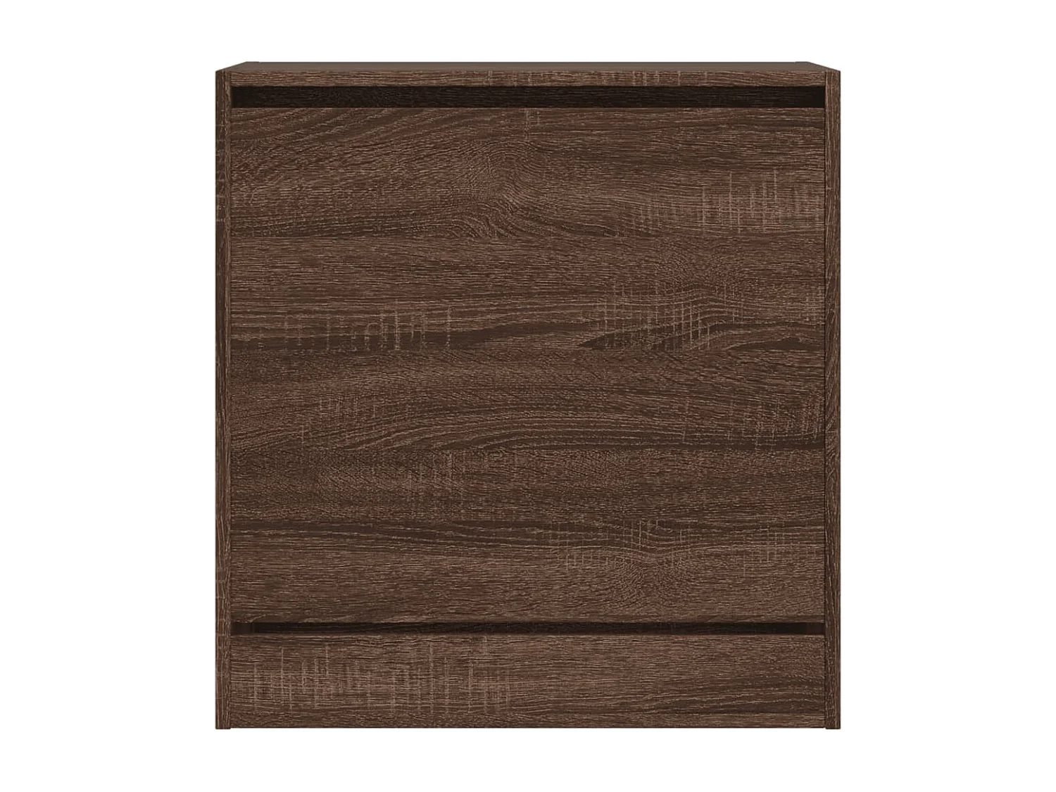 Meuble à chaussures chêne marron 60x34x63,5 cm bois ingénierie FR61541