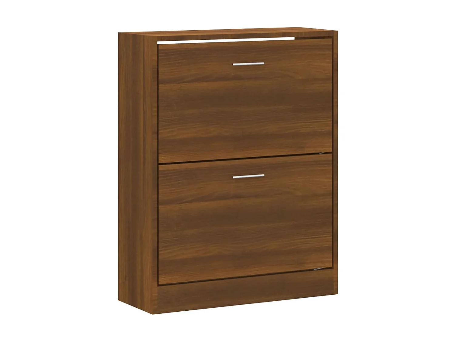 Meuble à chaussures Chêne marron 63x24x81 cm Bois d'ingénierie FR99692