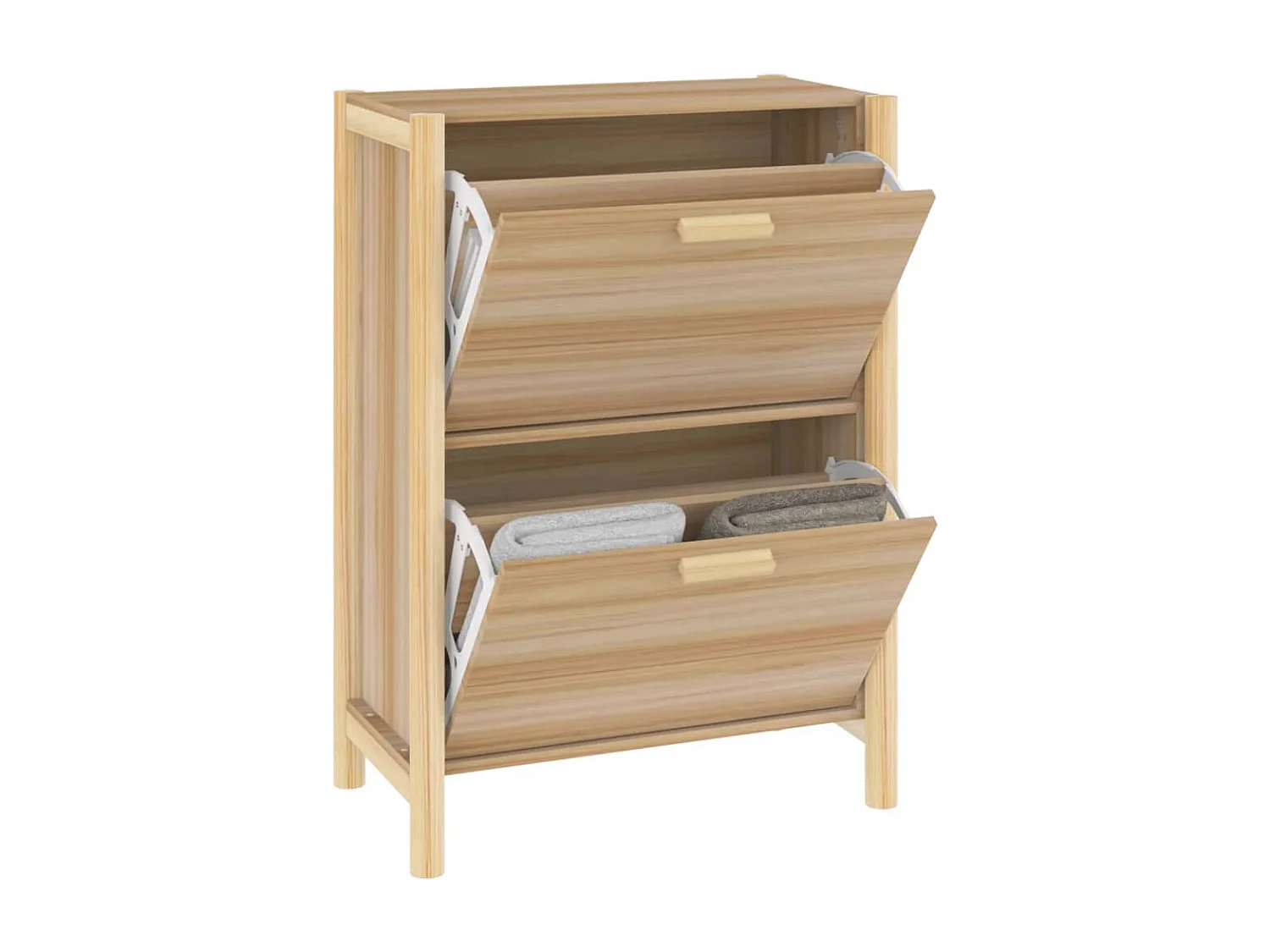 Mueble zapatero madera contrachapada 57,5x33x80 cm ES922623