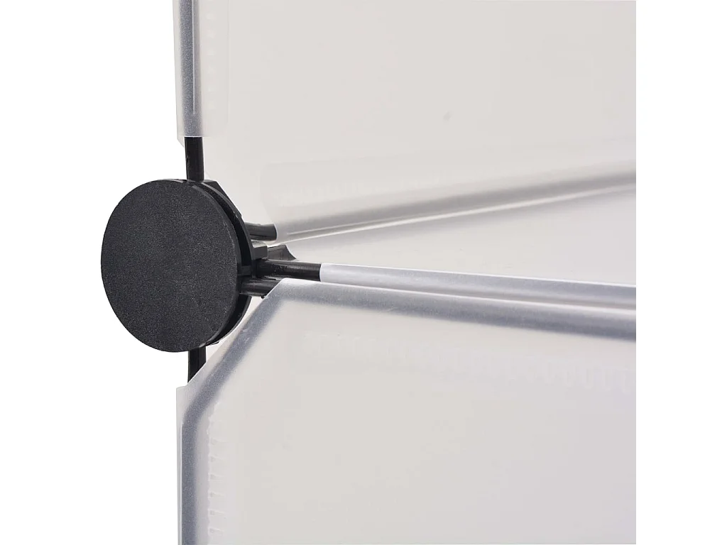 Zapatero apilable con 12 compartimentos blanco ES371996