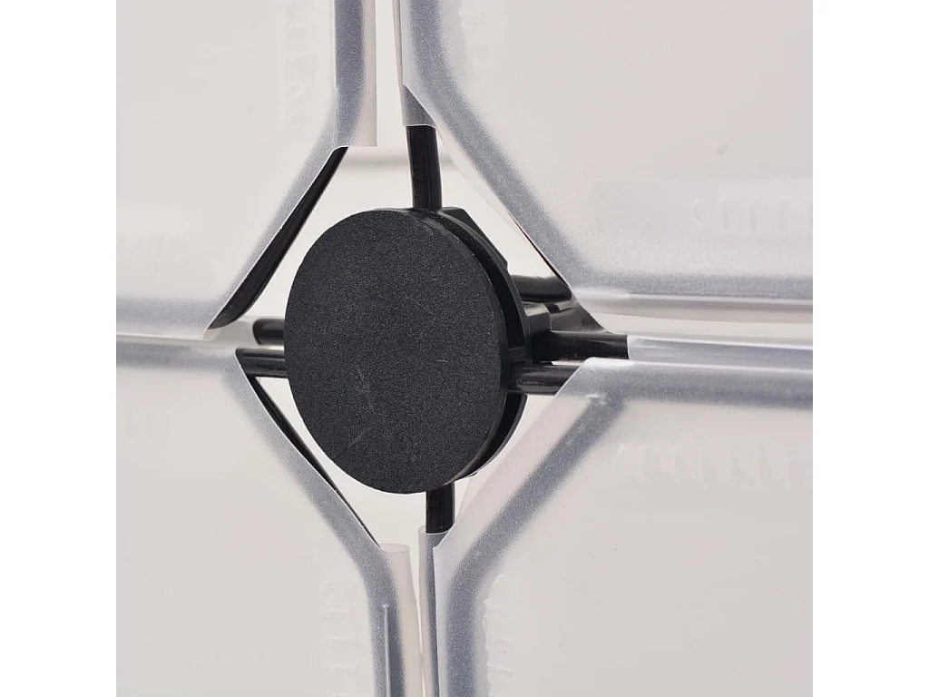 Zapatero apilable con 12 compartimentos blanco ES371996