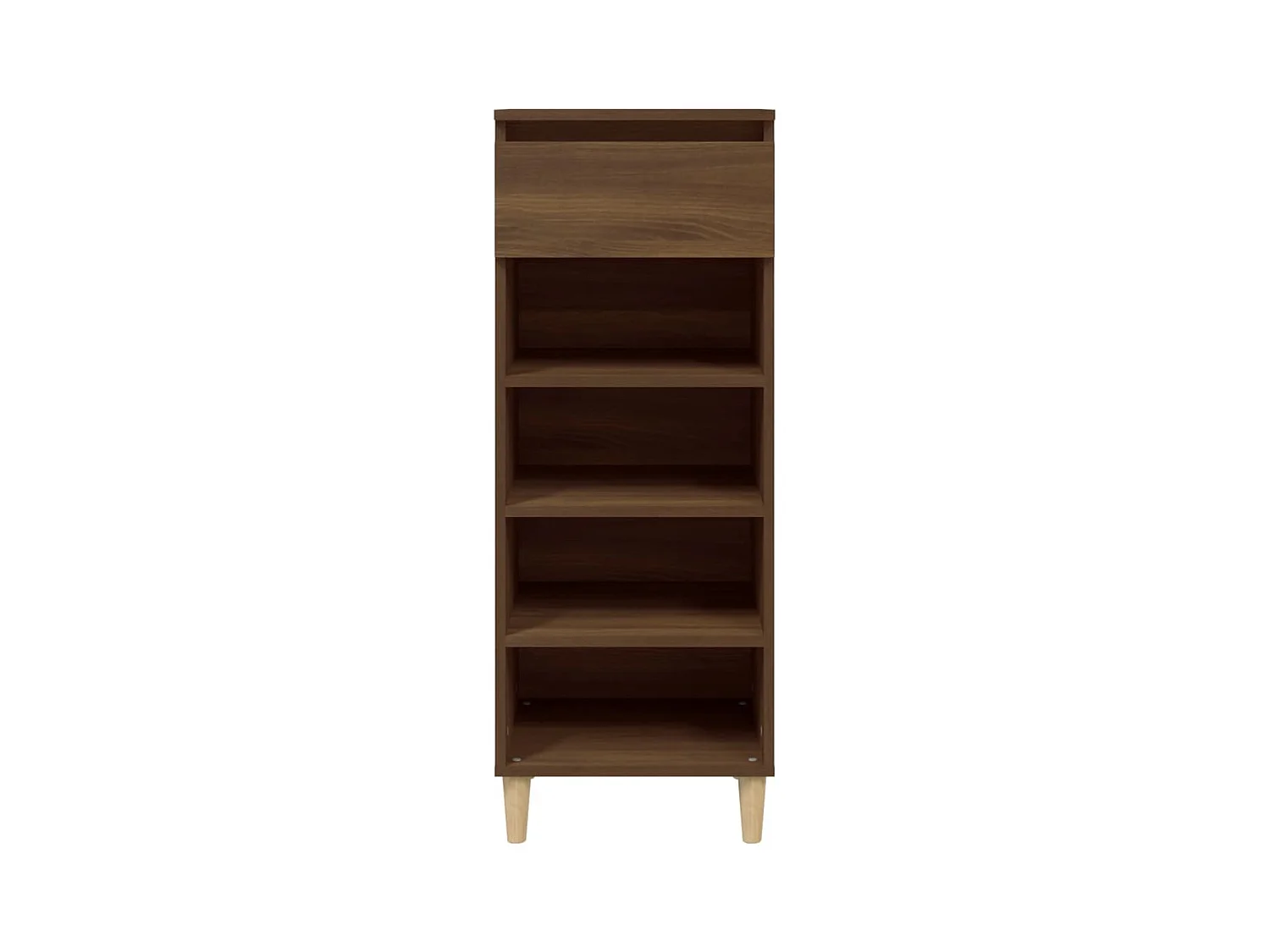 Meuble à chaussures Chêne marron 40x36x105cm Bois d'ingénierie FR31222