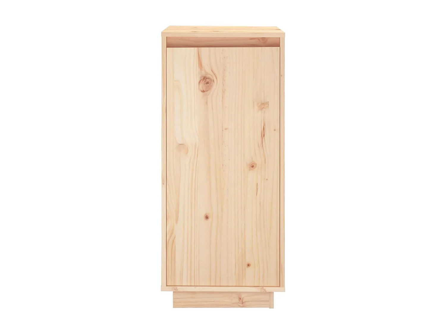 Armario zapatero de madera maciza de pino 35x35x80 cm ES641011
