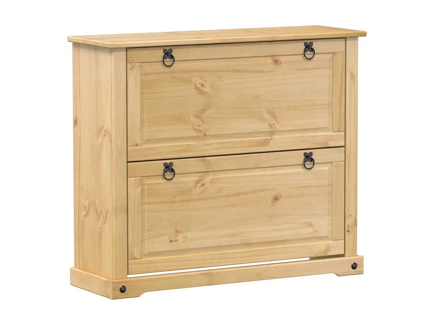 Meuble à chaussures Corona 99x32x85 cm bois de pin massif FR77135