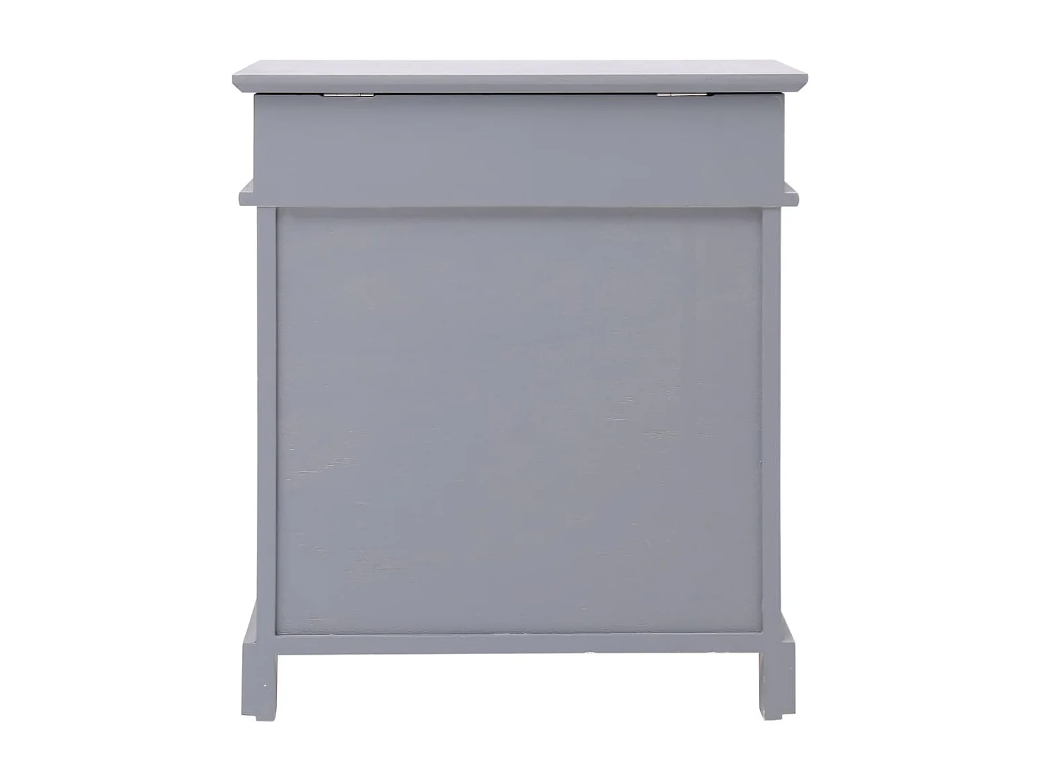 Meuble à chaussures Gris 50 x 28 x 58 cm Bois de Paulownia FR75987