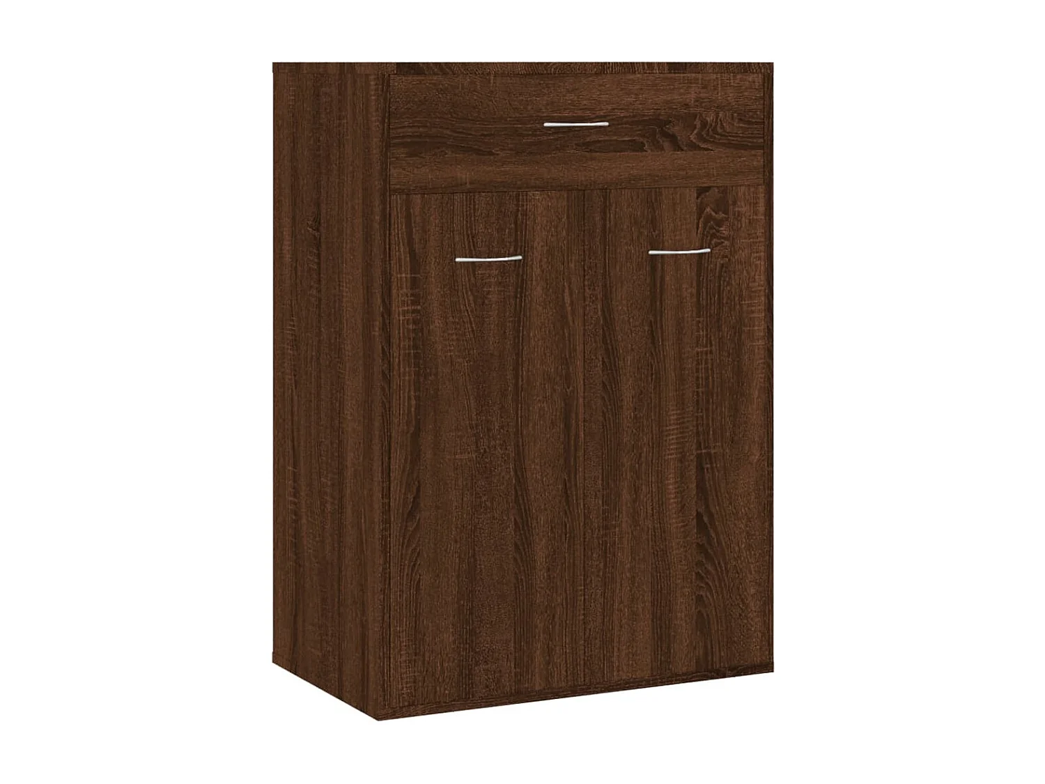 Meuble à chaussures Chêne marron 60x35x84 cm Bois d'ingénierie FR24486