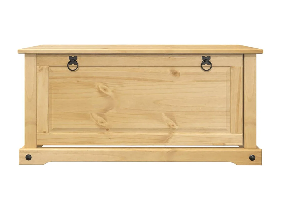 Meuble à chaussures Corona 99x32x47 cm bois de pin massif FR28311