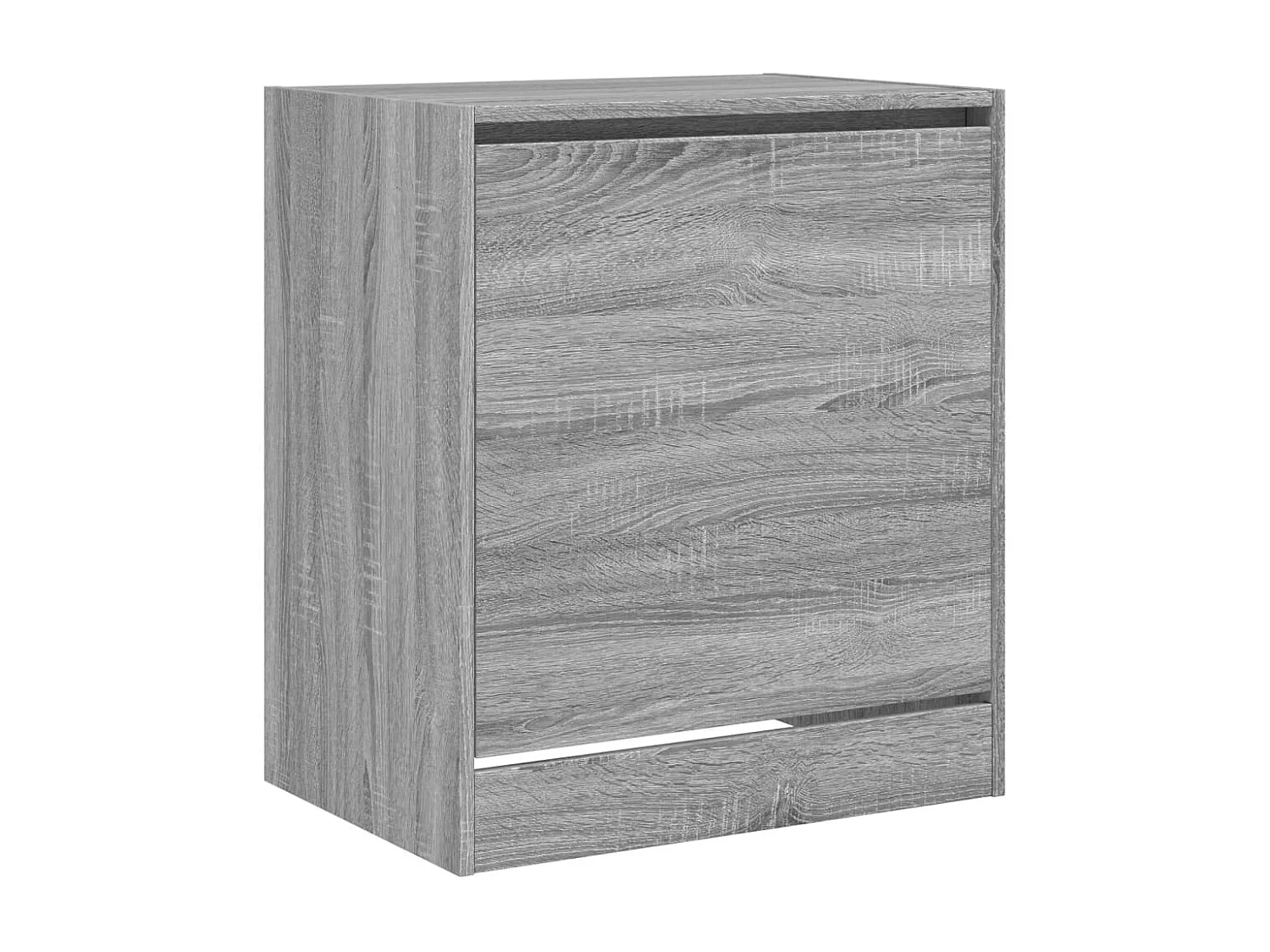 Meuble à chaussures sonoma gris 60x42x69 cm bois d'ingénierie FR34808