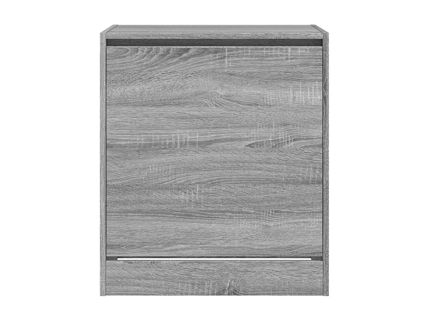 Meuble à chaussures sonoma gris 60x42x69 cm bois d'ingénierie FR34808