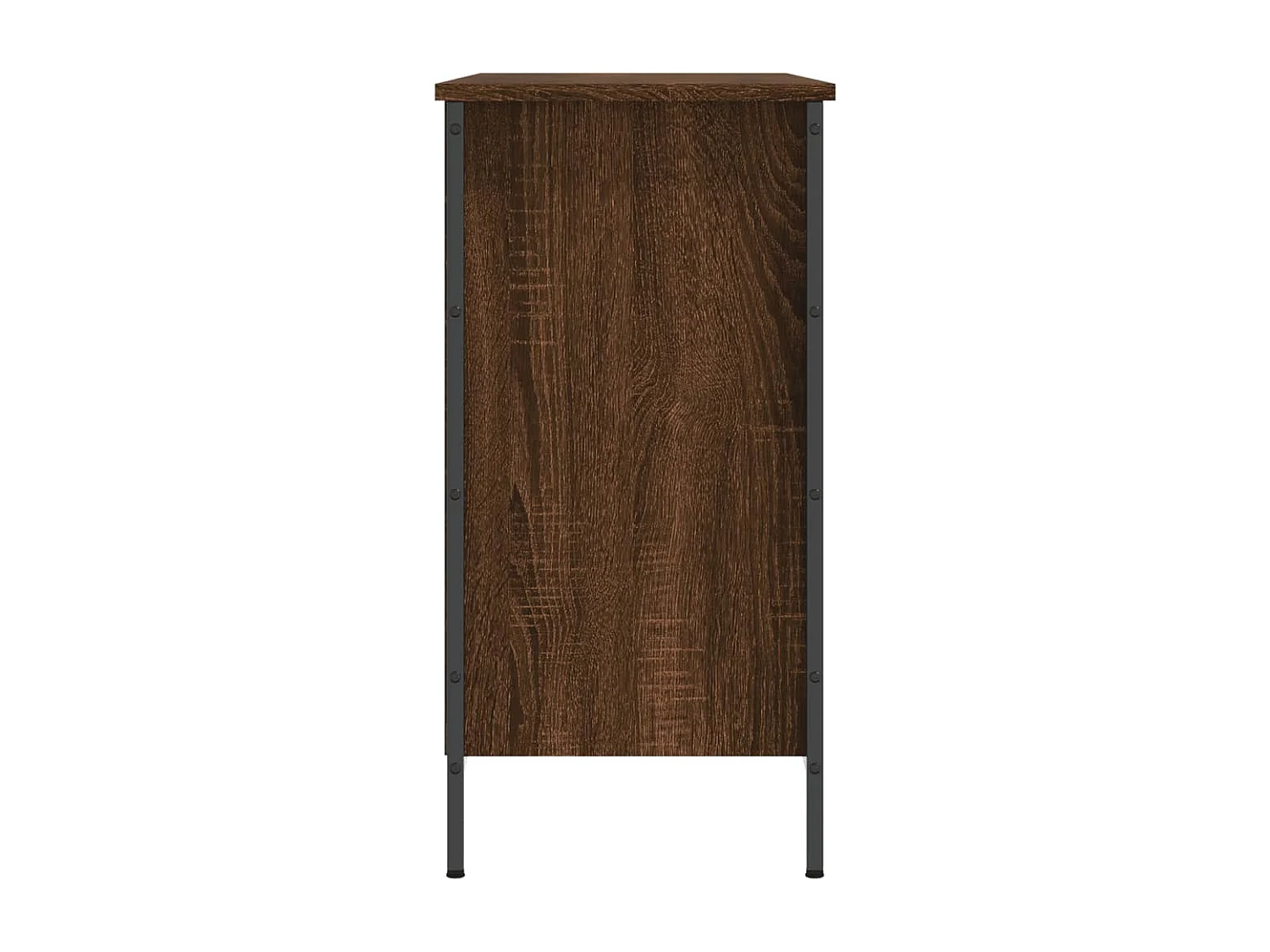 Meuble à chaussures chêne marron 100x35x70cm bois d'ingénierie FR23923