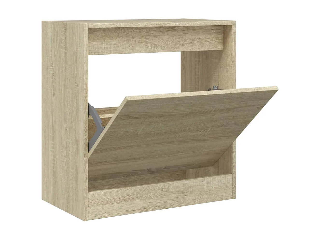 Schoenenkast 60x34x63,5 cm bewerkt hout sonoma eikenkleurig BE316626