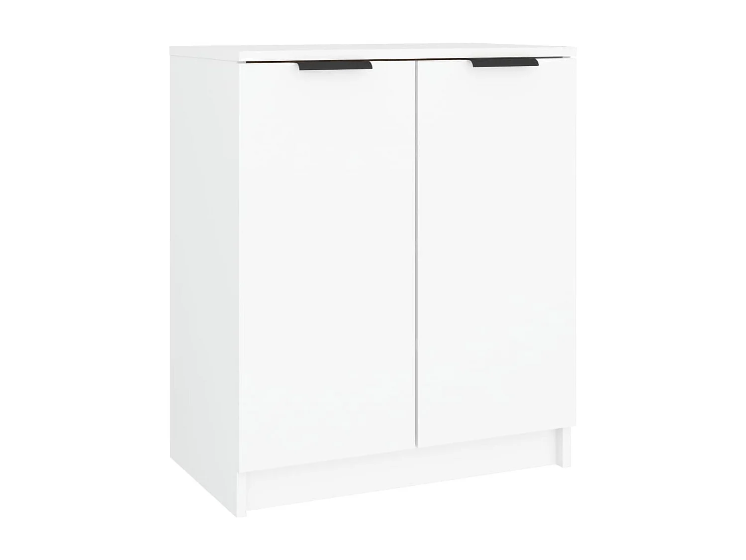 Meuble à chaussures Blanc 59x35x70 cm Bois d'ingénierie FR66679