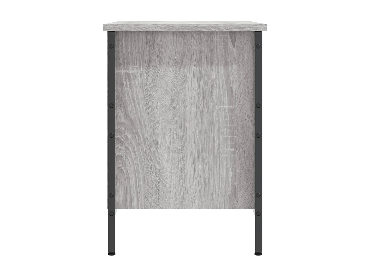 Schoenenkast 69x35x50 cm bewerkt hout grijs sonoma eikenkleurig BE715689