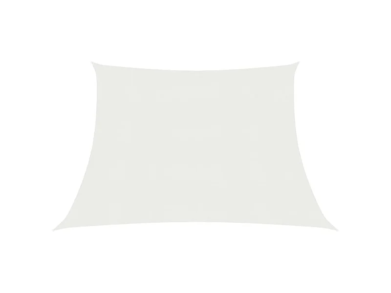 Toldo de vela blanco HDPE 160 g/m² 3/4x3 m ES489418