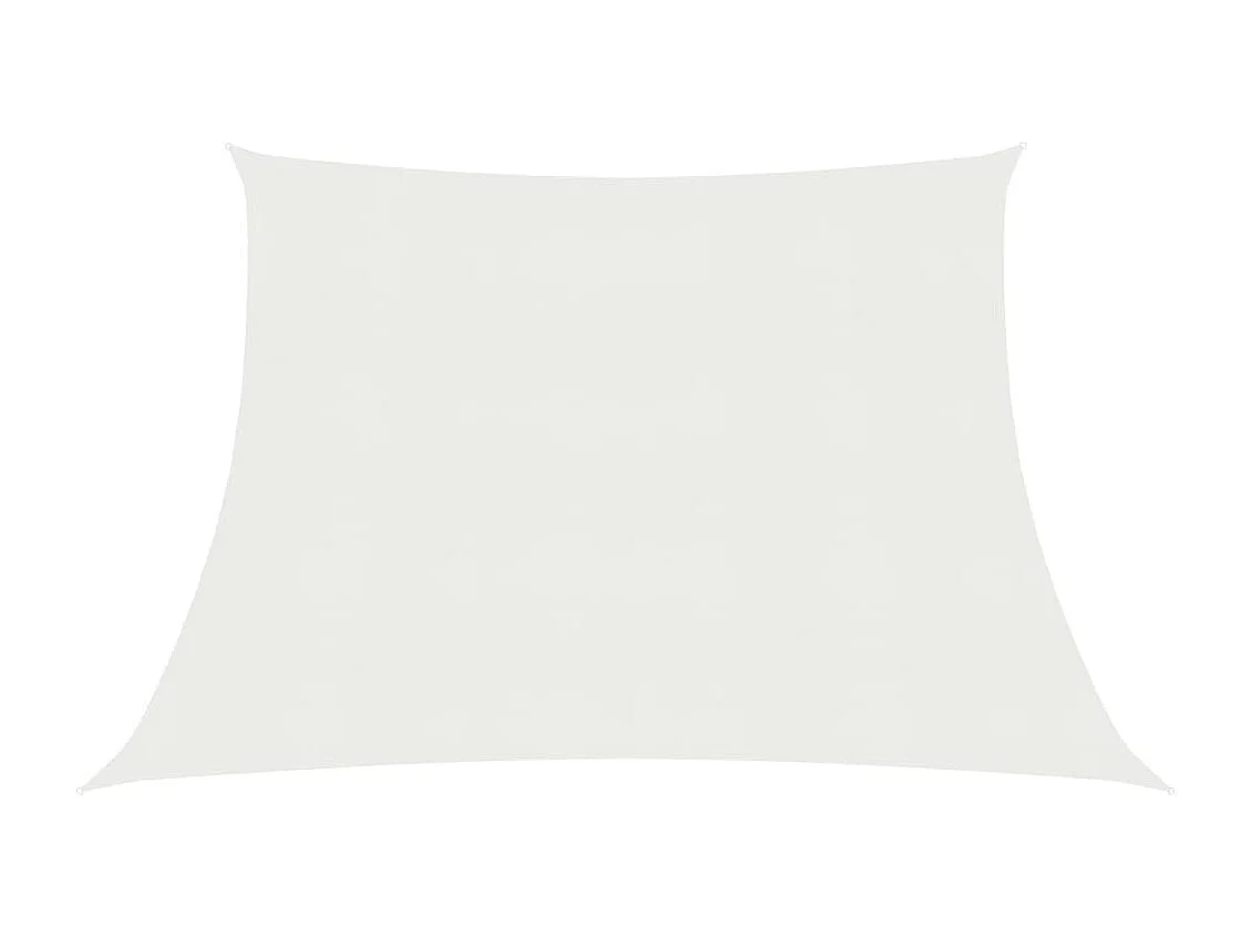 Toldo de vela blanco HDPE 160 g/m² 3/4x3 m ES489418