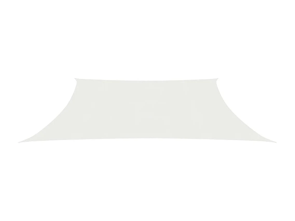 Toldo de vela blanco HDPE 160 g/m² 3/4x3 m ES489418