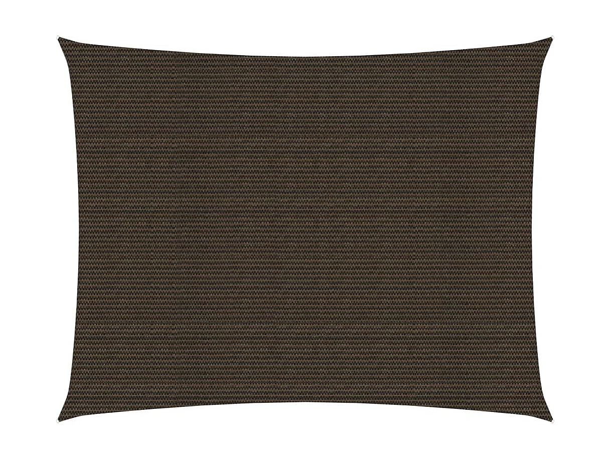Voile d'ombrage 160 g/m² Marron 2x3 m PEHD FR71348
