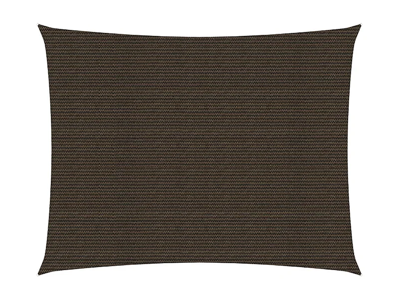 Voile d'ombrage 160 g/m² Marron 2x3 m PEHD FR71348