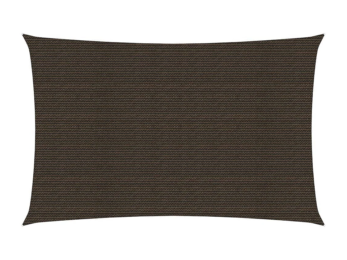 Voile d'ombrage 160 g/m² Marron 2,5x5 m PEHD FR12616